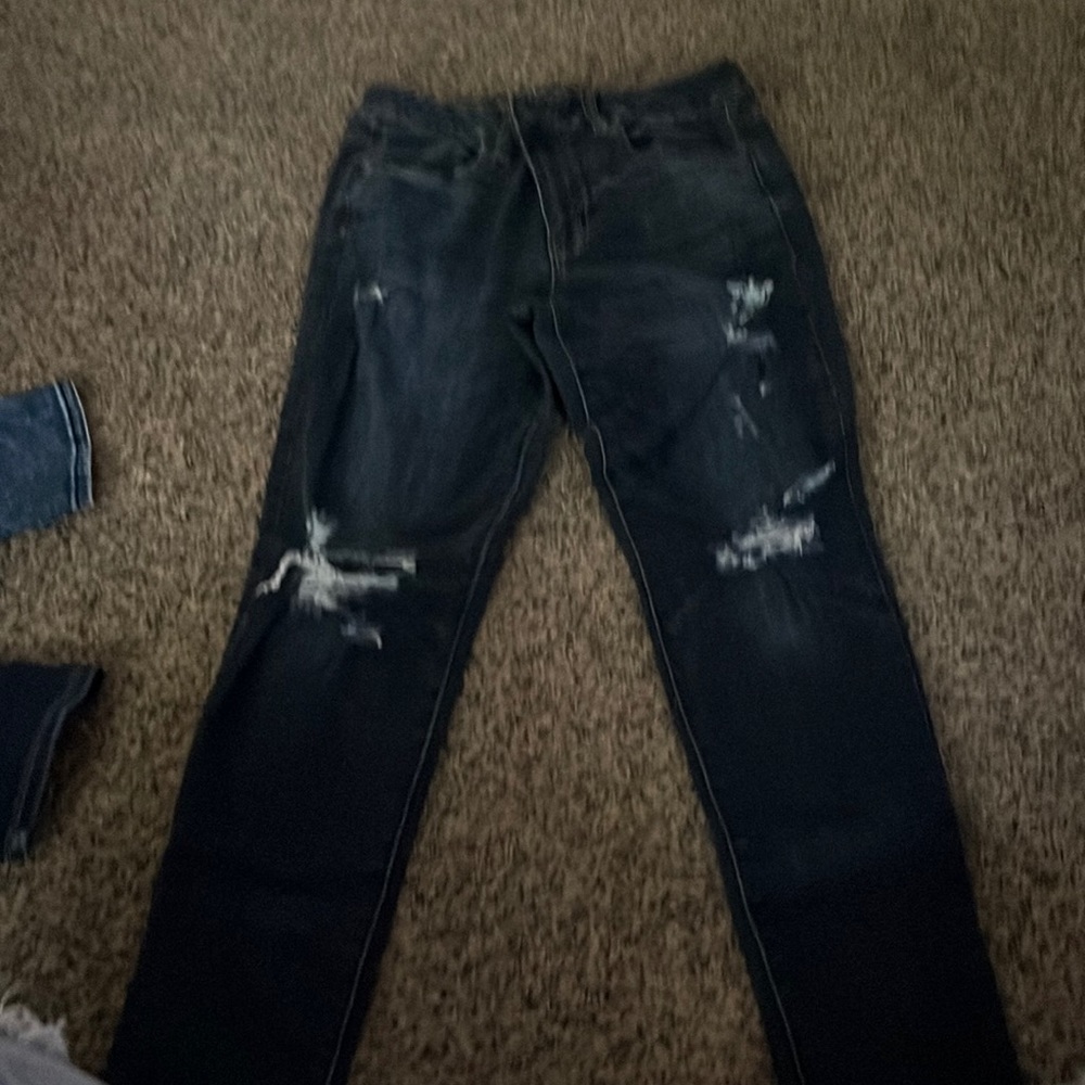 Dark blue American Eagle skinny jeans